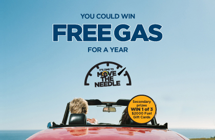 Freegas for a year.